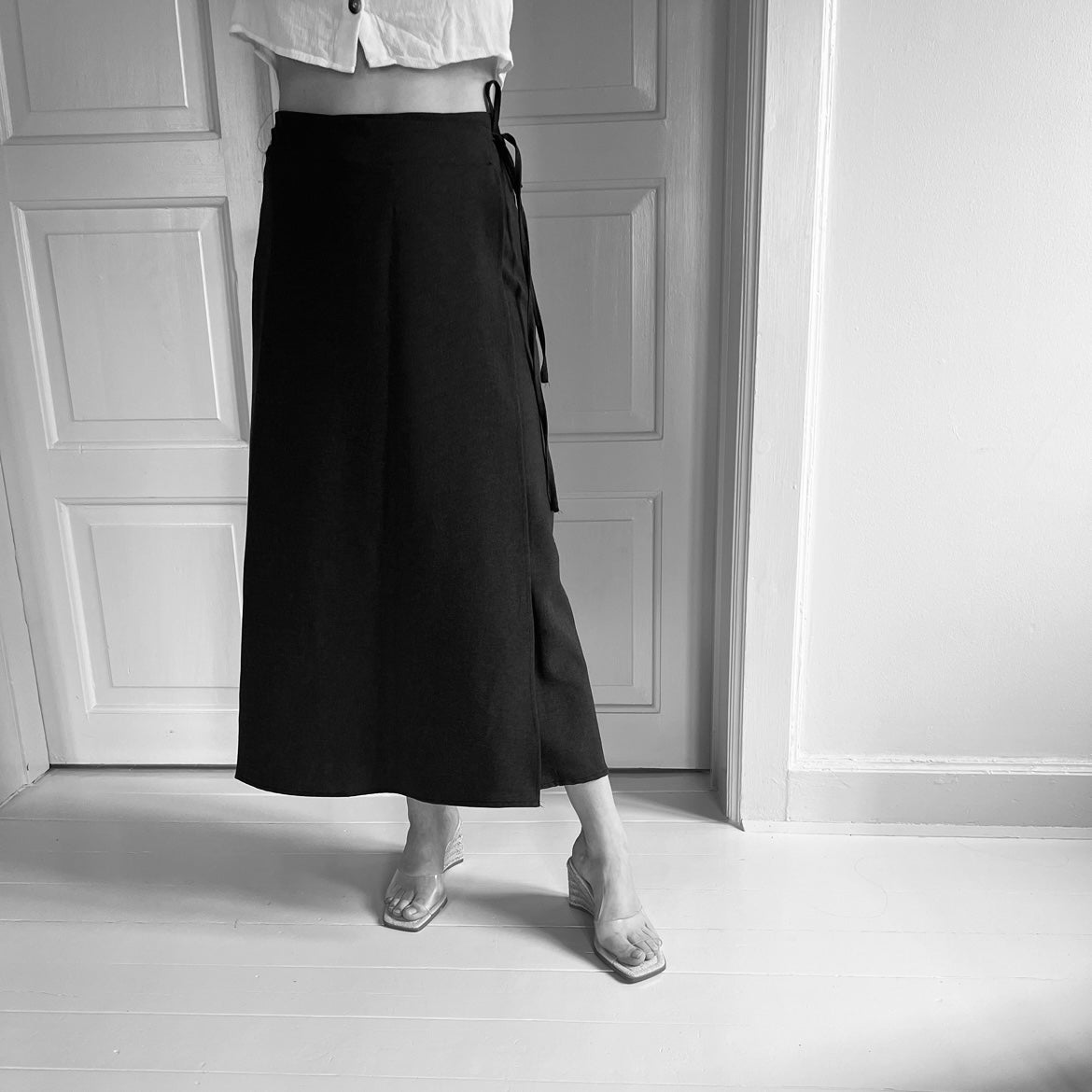 Rachel wrap skirt